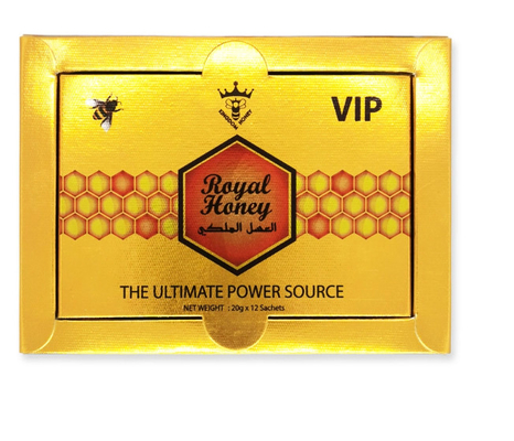 Royal Honey for Man Energy Black Bull Pure Bee Sweet Honey