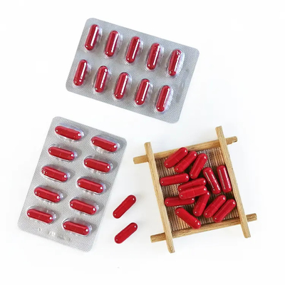 Free Sample High Quality spot blister boxed Packing Customized colorful Capsules
